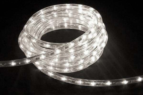 Wąż świetlny LED zewnętrzny, zimna biel, UV-odporny