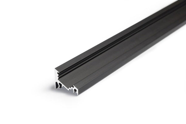 Profil aluminiowy LED narożny typ C, czarny