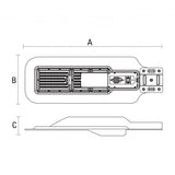 SpectrumLED – lampa uliczna LED 200W IP65